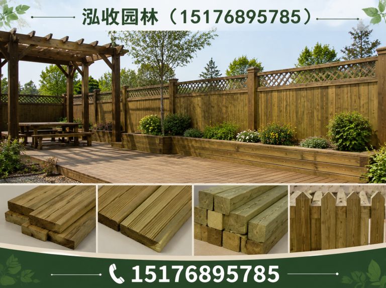 揭阳防腐木凉亭展示图